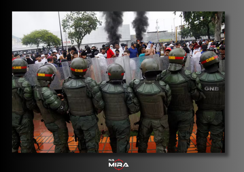 Protestos e Detenções na Venezuela Após Eleição Controversa de Maduro