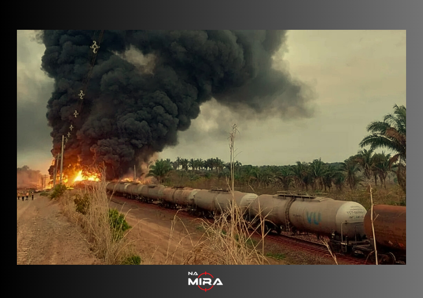 Incêndio em trem da Vale interrompe viagens entre Minas Gerais e Espírito Santo até sexta-feira