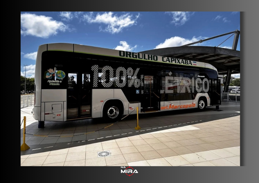 Primeiro Ônibus Elétrico Produzido no ES Marca Início de Exportações