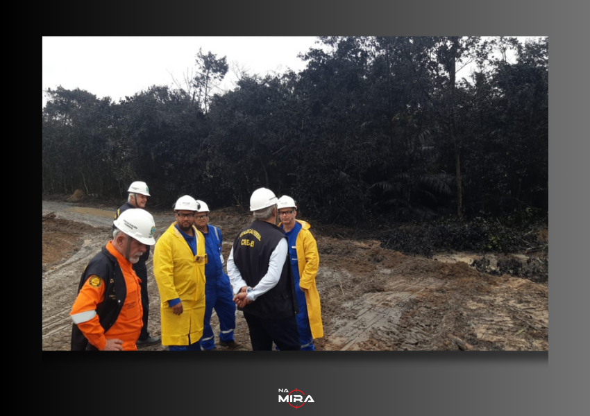 Crea-ES Aponta Ampliação da Área Contaminada por Vazamento de Petróleo em São Mateus