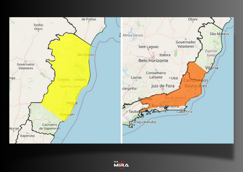 Alerta de Tempestades e Chuva de Granizo Atinge 86 Cidades do Espírito Santo