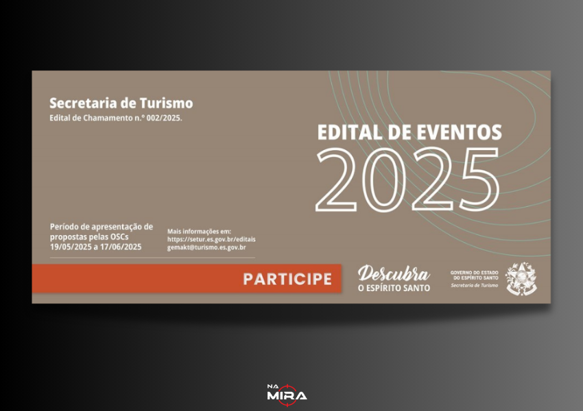 Setur abre edital para apoiar eventos que promovam o turismo capixaba