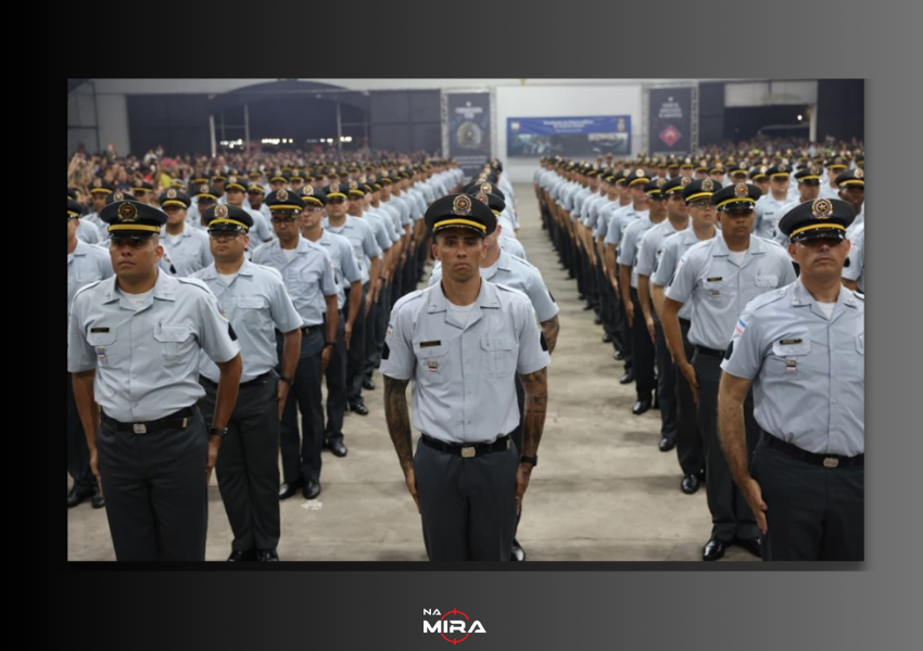 Estado realiza formatura de 332 sargentos da Polícia Militar após conclusão do CHS 2025