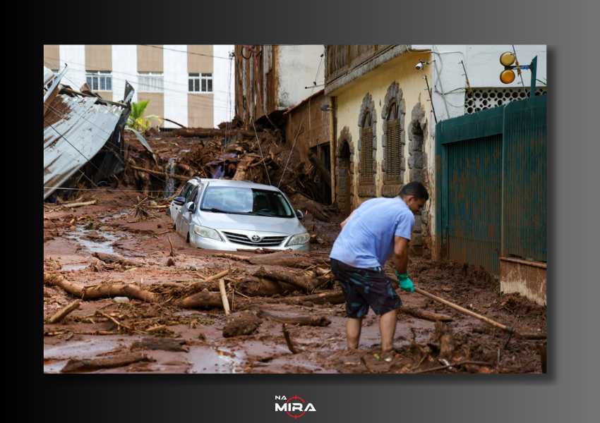 Chuvas extremas avançam pelo Sudeste e colocam quatro Estados em alerta máximo