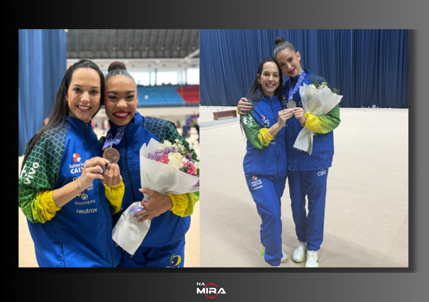 Ginastas do Espírito Santo brilham e garantem medalhas em etapa da Copa do Mundo